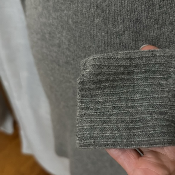 Ralph Lauren Polo Sweater Dress-Sz XS-Gray-Italian Yarn- - Picture 4 of 16